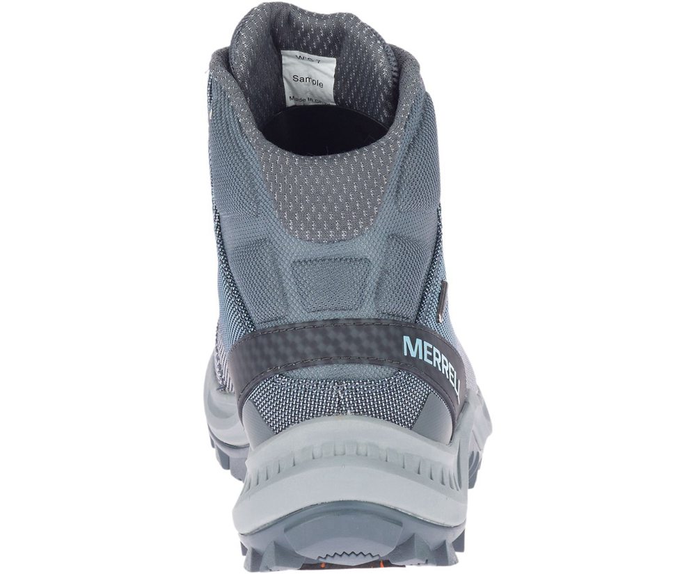 Merrell Boots Grey - Thermo Cross 2 Mid Waterproof - Womens 13UEGDLVQ